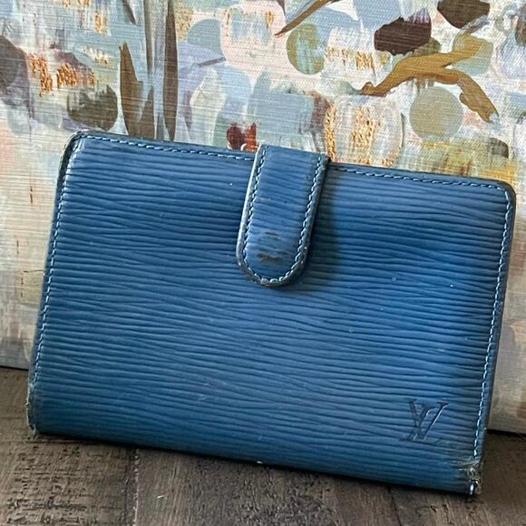 Louis Vuitton Porte Monnaie Viennois Bifold Wallet Epi Leather Preloved - Picture 1 of 16